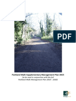 Parkland Walk Supplementary Man Plan 2015 Final