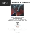 Gestão de Manutenção Do Equipamento