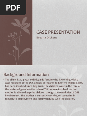 case presentation