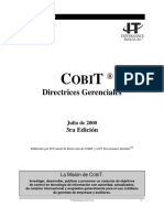 COBIT 3ra edición - Directrices Gerenciales