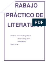 Trabajo Práctico de Literatura