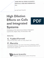 ISCHIA-95 - High Dilution Effects On Cells and Integrateci Systems