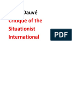 Gilles Dauvé - Critique of The Situationist International