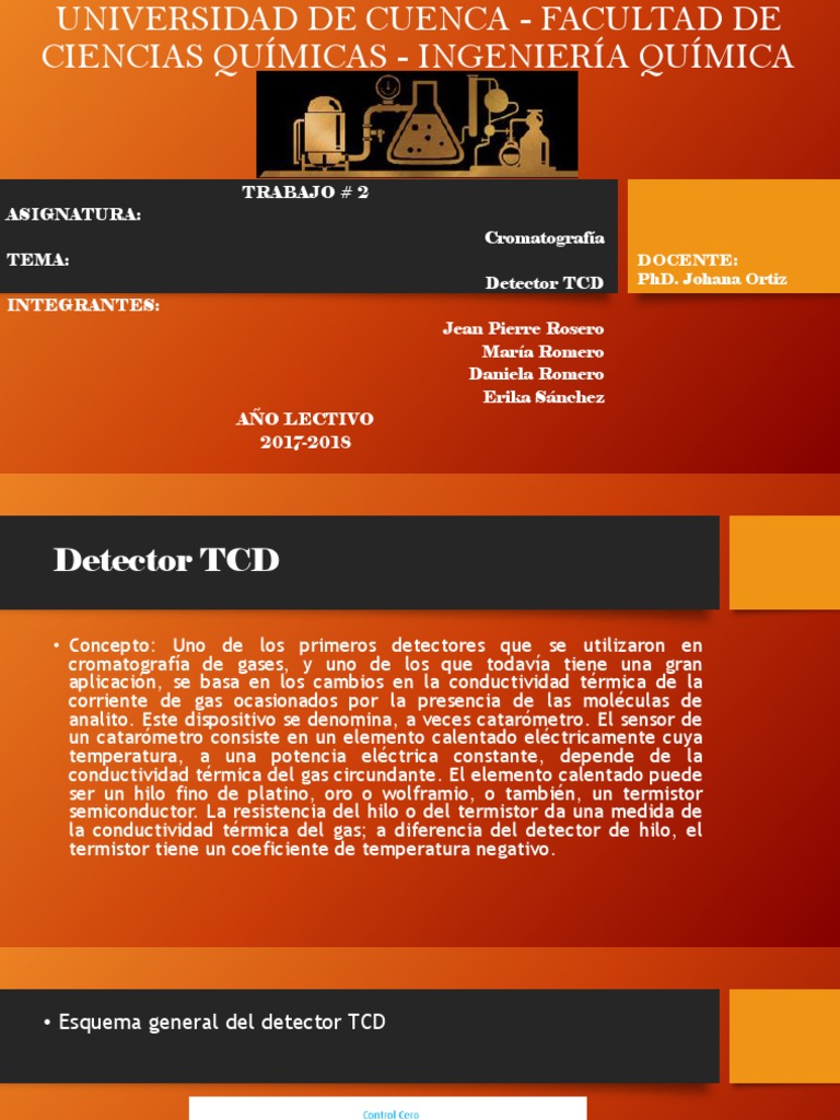 Detector TCD | PDF | Química | Ciencias fisicas