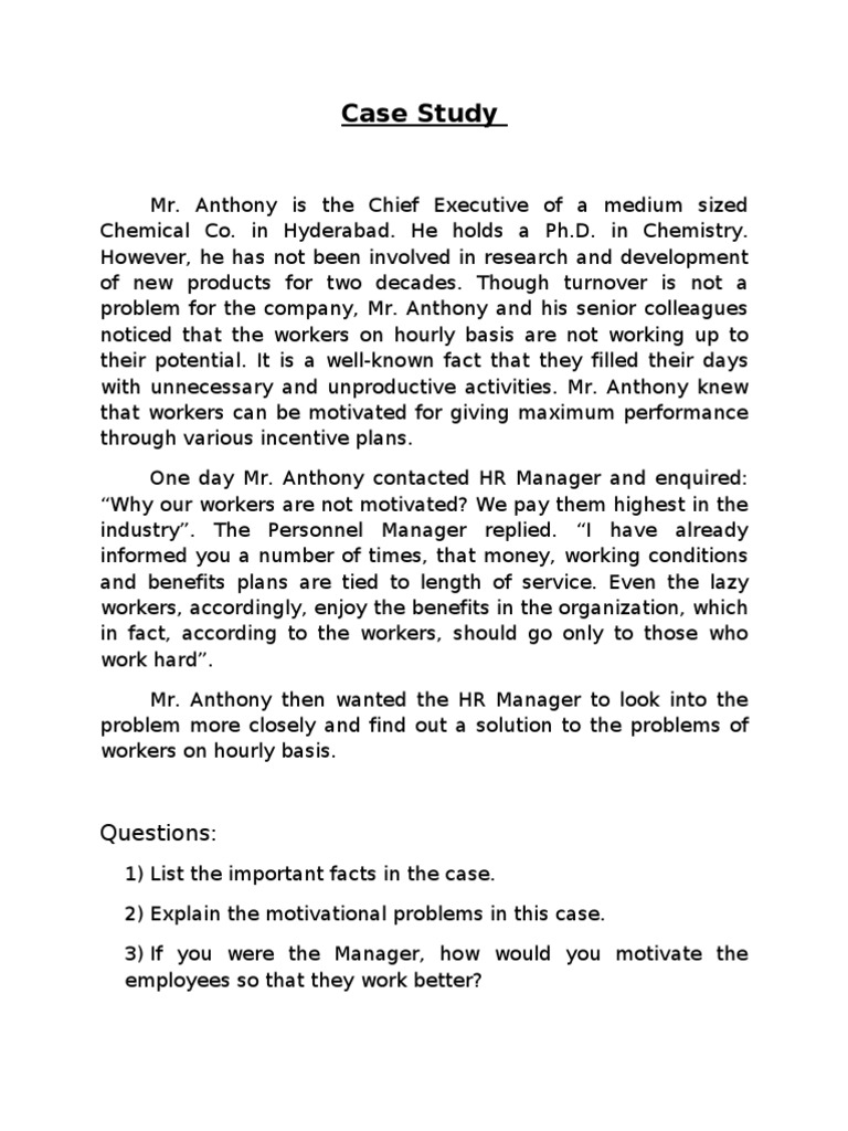Case study on attrition and retention picture