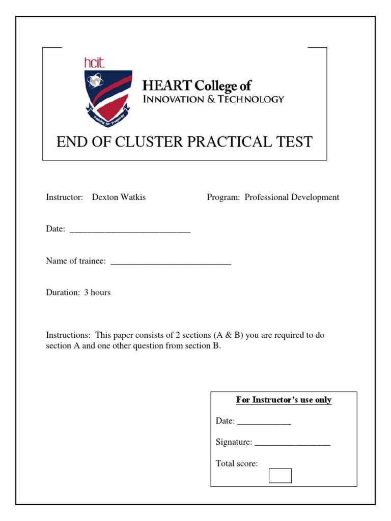 System Admin Practical Test | PDF | Computing And Information ...