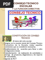 Consejo Tecnico Escolar y La Funcion Directiva