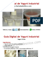 Guia de Yogurt Variedades Nice