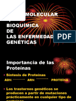 Bases Moleculares y Bioquimica de Las Enfermedades Geneticas