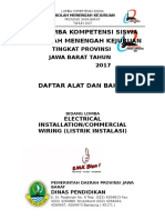 Daftar Alat Dan Bahan Wirring