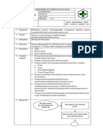 SOP Identifikasi Pasien Rawat Inap