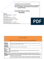 Acuerdos Matemática 2016 Intitucional Evaluación