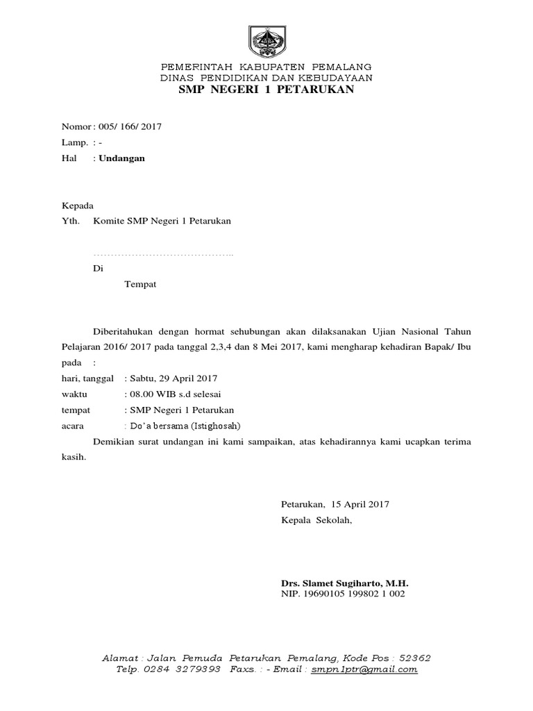 660+ Contoh Surat Undangan Rapat Fatayat Nu Gratis Terbaru