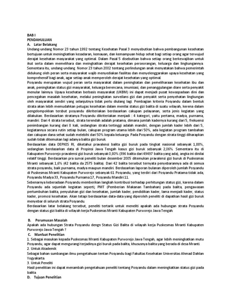 3. Contoh Proposal Penelitian Kesehatan