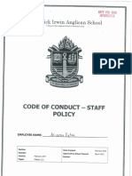 code of conduct trb