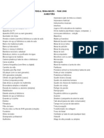 lista de sugestões mateiais serviços PDDE2008