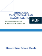 Konsep Dasar Aliran Terbuka - Hidrolika B - Nadhila F (d11115311), A. M. Habibi Z. (d11115317)