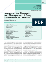 Sleep Disorders in Dementia