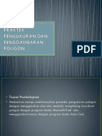 Praktek Pengukuran Dan Penggambaran Poligon