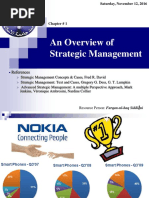 An Overview of Strategic Management (2016)