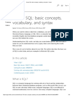 Access SQL - Basic Concepts, Vocabulary, and Syntax - Access