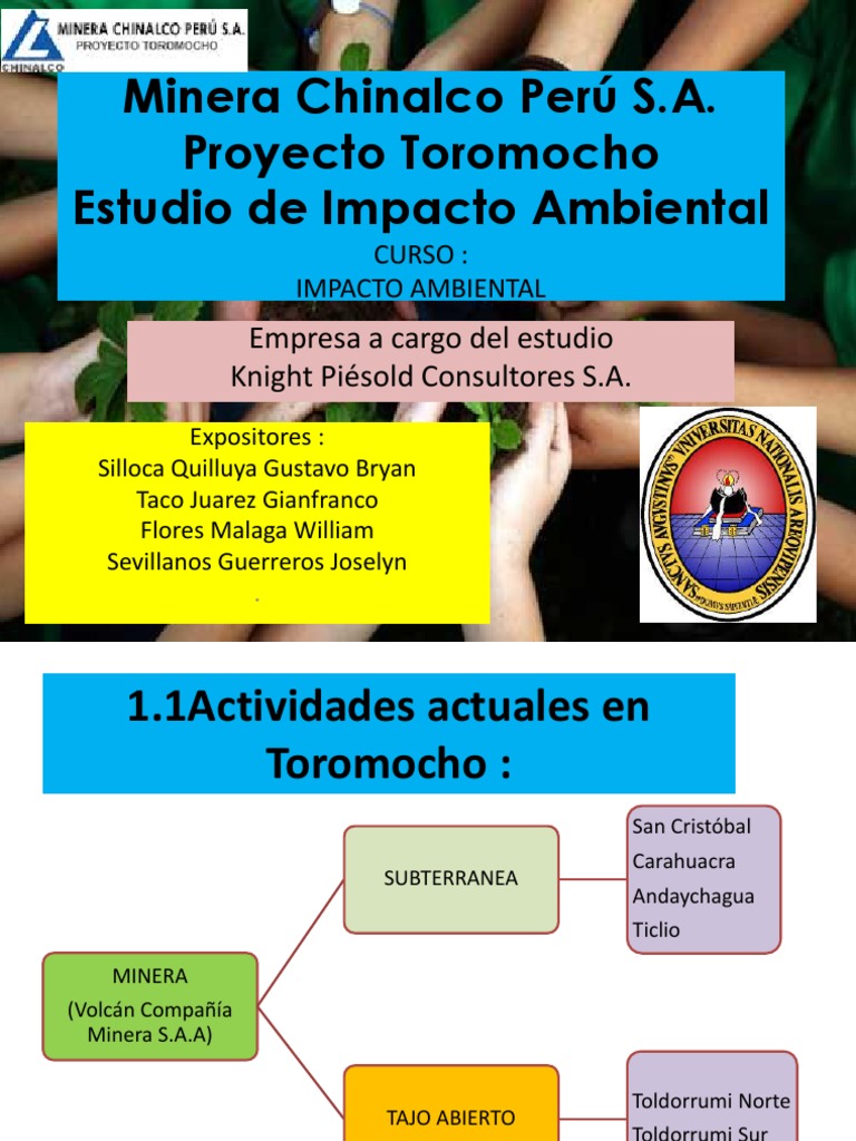 Minera Chinalco - Ubicacion | PDF | Minería | Evaluación de impacto ...