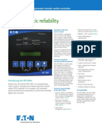 Automatic Reliability: Eaton ATC-300+ Automatic Transfer Switch Controller