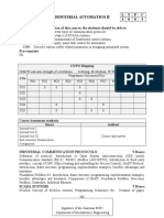 U14MCT701 Industrial Automation Ii L T P C 3 0 0 3