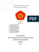 Makalah Imunologi Dan Serologi Kelompok 1