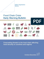 Food Chain Crisis Early Warning Bulletin