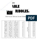 Tearable Riddles.: These Are