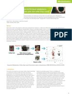 Application of GC/MS and GC/FID-based Metabolomics For Authentication of Asian Palm Civet Coffee (Kopi Luwak)