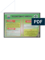 Poster Visi, Misi PKM Amban