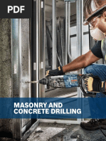 Bosch Masonry and Concrete Drilling