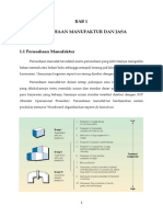 PERBEDAAN TEKNOLOGI DALAM PERUSAHAAN MANUFAKTUR DAN JASA