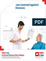 HDFC Life Critical Illness Plus Rider Brochure20161116 07290920170811 090103