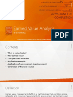 Earned Value Analysis Performance Measures