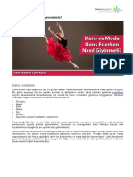 Dans Ederken Nasıl Giyinmelisiniz PDF