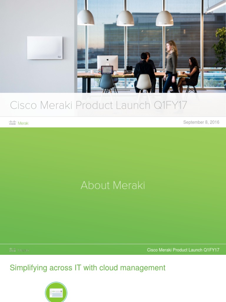 meraki systems manager pricing on Cisco Meraki Product Launch Q1 2017 Wi Fi Media Technology