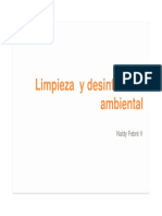 Limpieza y Desinfección Ambiental V1