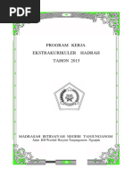 Program Kerja Ekstrakurikuler 2015