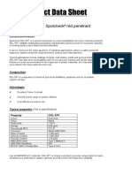 Product Data Sheet Skl-Sp1: Spotcheck Red Penetrant