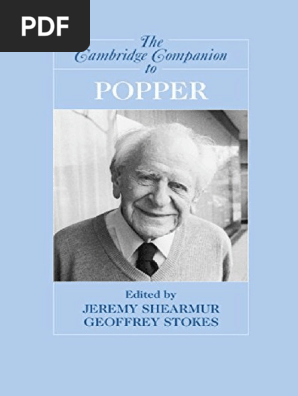 The Cambridge Companion To Popperpdf Karl Popper - 