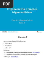 Teste Trigonometria