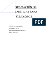4 Eso Opcb Matematicas 2015