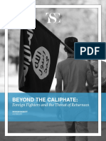 Beyond The Caliphate Foreign Fighters and The Threat of Returnees TSC Report October 2017