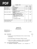 Semester - VIII: Code Paper Credits Marks