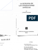 La Ecologia Da en Las Civilizaciones Antiguas Fragmento