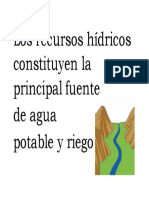 recursos hídricos