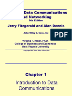 Business Data Communications and Networking: Jerry Fitzgerald and Alan Dennis